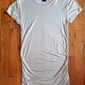 Ralph Lauren Metallic Silver Shirt Sheer Size M